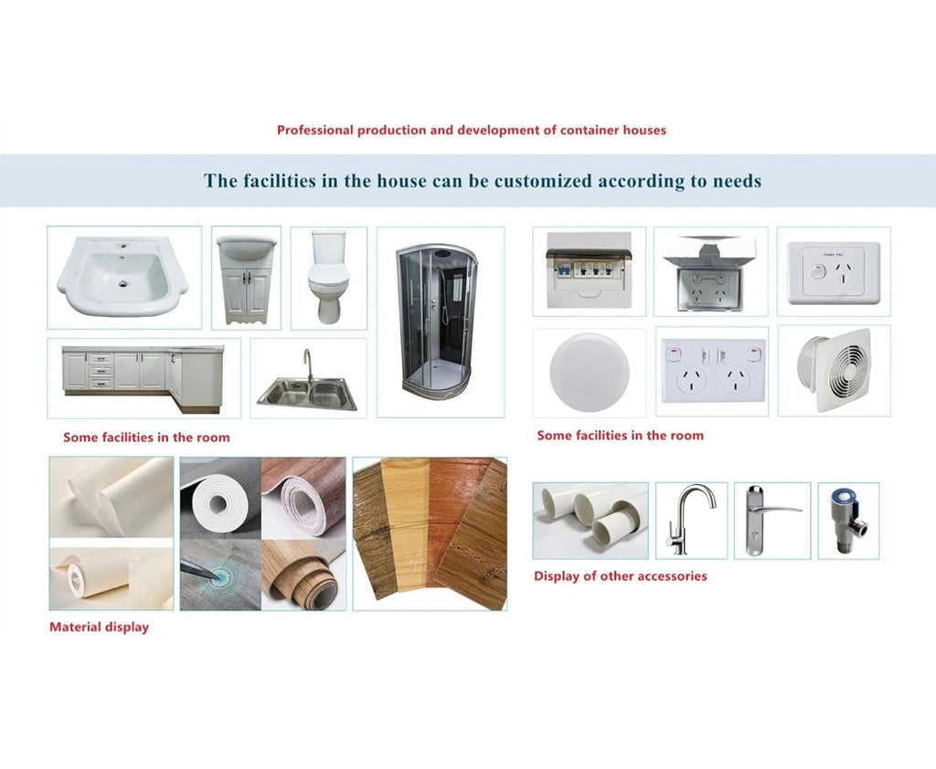 20 & 40ft High Durability Portable and expandable Movable Container House