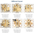 20 & 40ft High Durability Portable and expandable Movable Container House